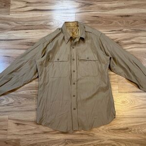Esquire Men’s L Regulation Vintage Utility Shirt